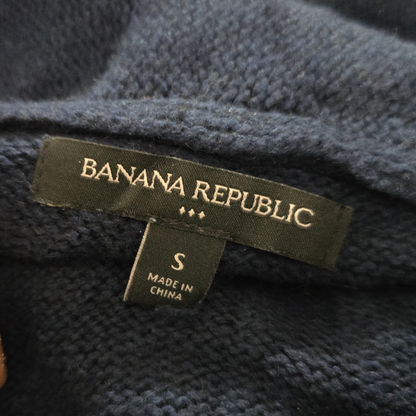 Sueter Banana Republic Chico S Azul Y Negro