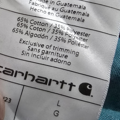 Playera Manga Larga Carhartt Grande L Relaxed Fit