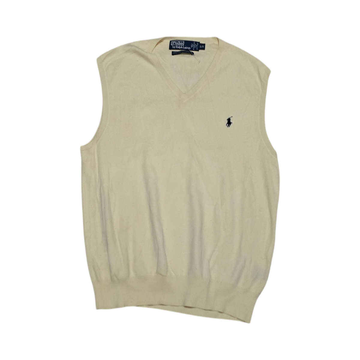 Chaleco Ralph Lauren Grande L Beige