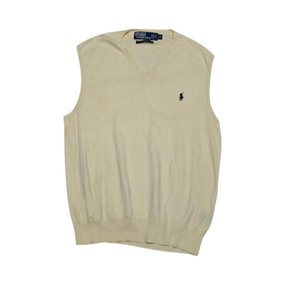 Chaleco Ralph Lauren Grande L Beige