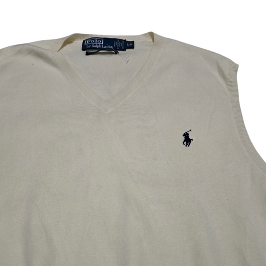 Chaleco Ralph Lauren Grande L Beige