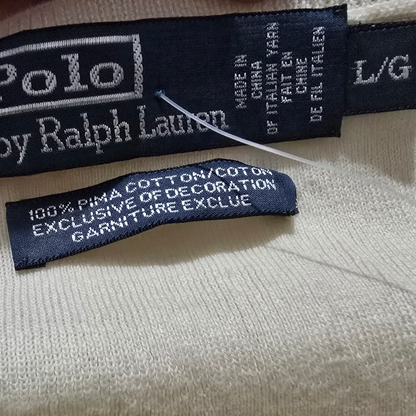 Chaleco Ralph Lauren Grande L Beige