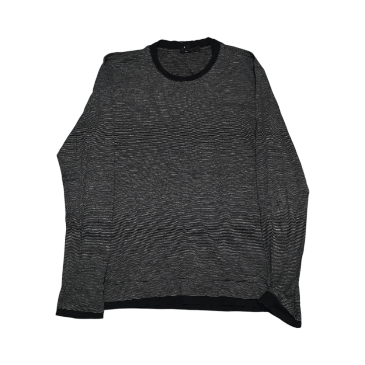 Playera Manga Larga Hugo Boss Grande L Gris