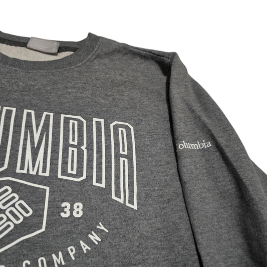 Sudadera Columbia Chico S Gris