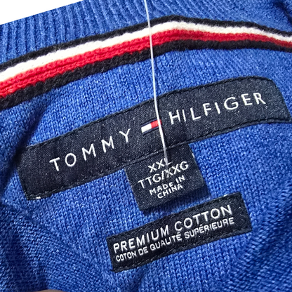Sueter Tommy Hilfiger Talla Xxl Color Azul