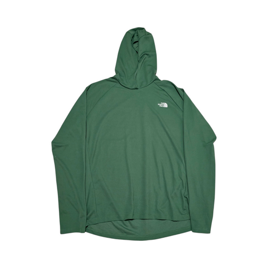 Playera Con Gorro The North Face Extragrande Xl Verde M/larg