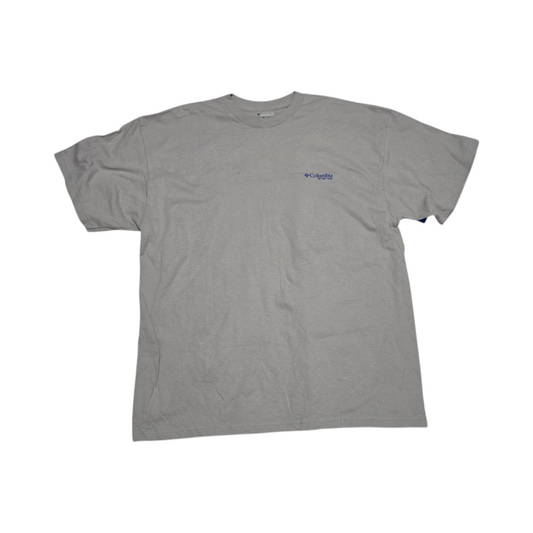 Playera Columbia Extragrande Xl Color Gris