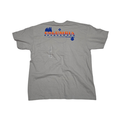 Playera Columbia Extragrande Xl Color Gris