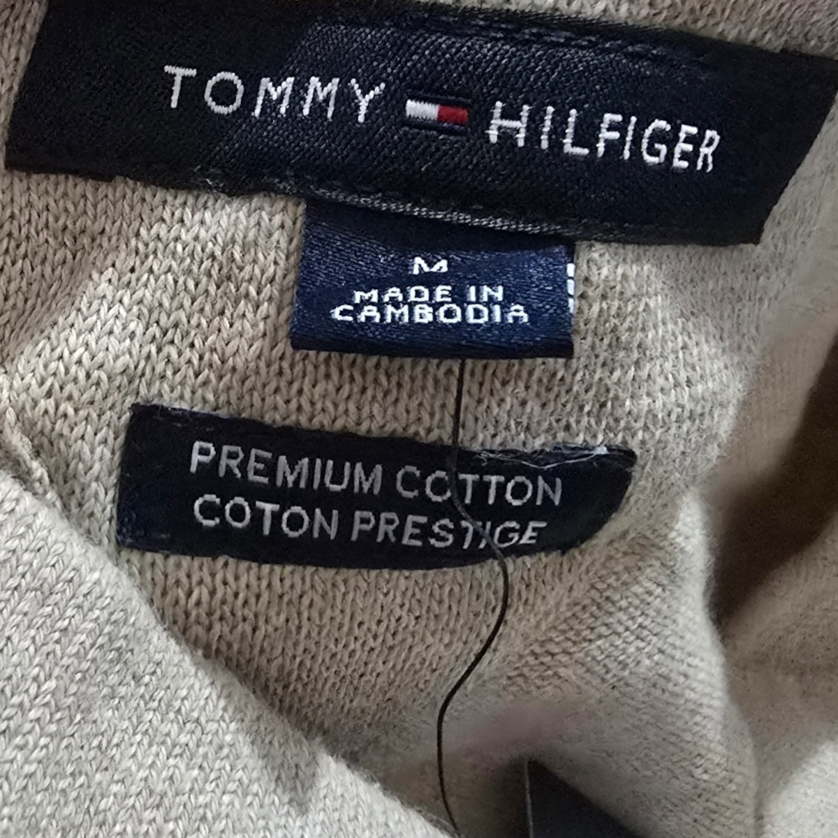 Sueter Tommy Hilfiger Mediana M Color Cafe