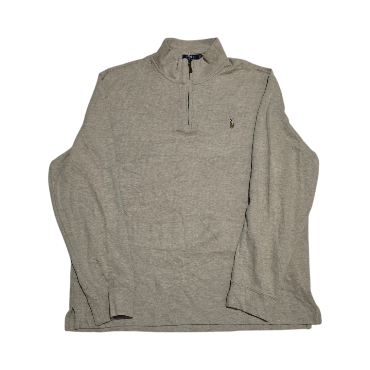 Sueter Ralph Lauren Xgrande Xl Estate Rib Cafe Claro