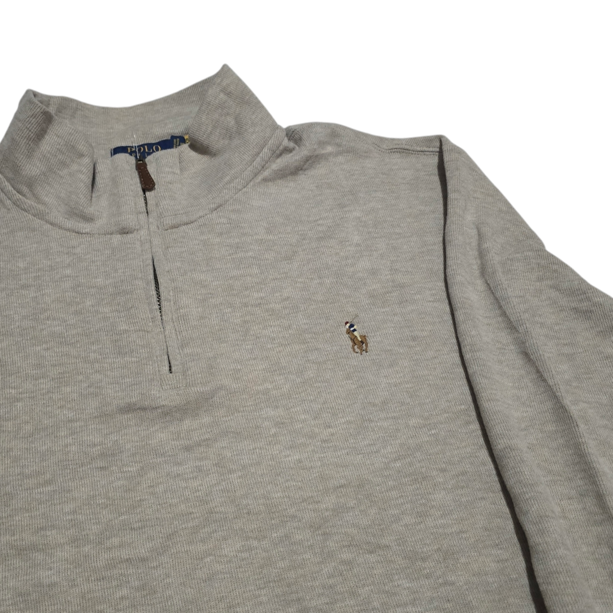 Sueter Ralph Lauren Xgrande Xl Estate Rib Cafe Claro