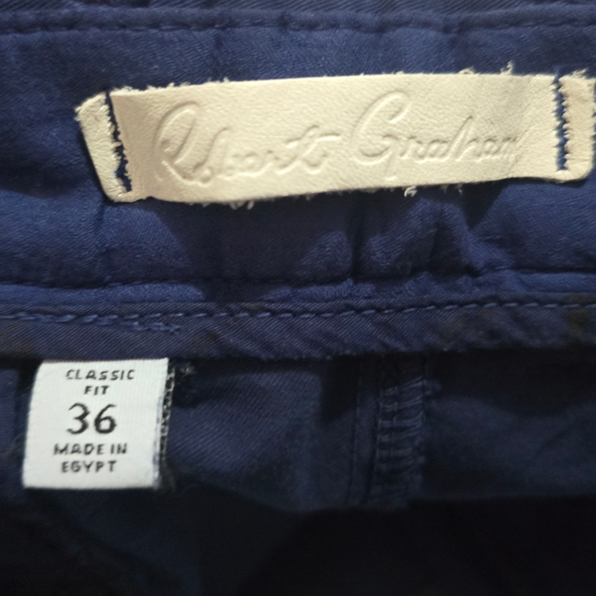 Bermuda Robert Graham Talla 36 Azul
