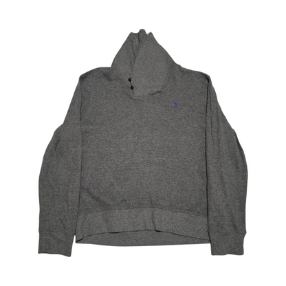 Sueter Ralph Lauren Xgrande Gris Cuello Alto Pony Morado