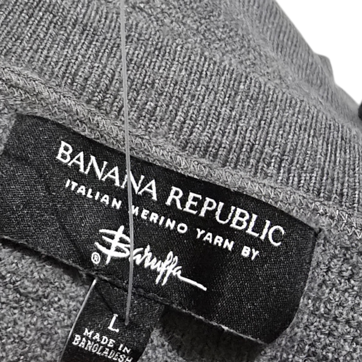 Sueter Banana Republic Grande L Color Gris