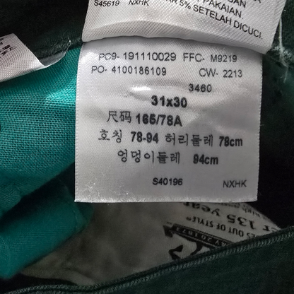Pantalon Recto Levis 511 31x30 Verde