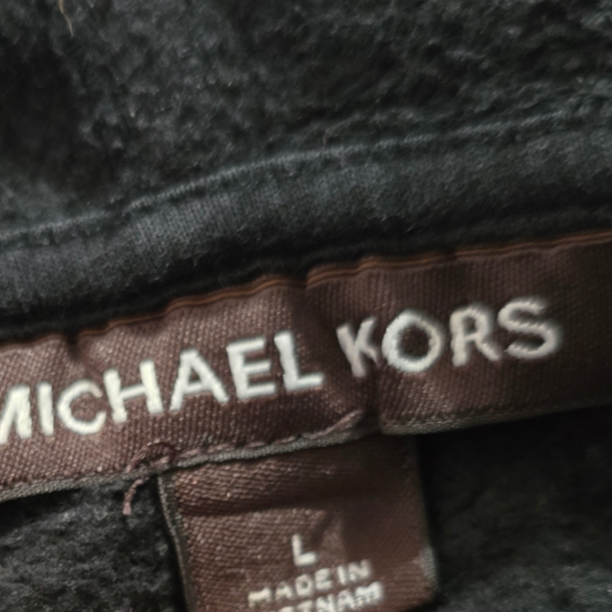 Sudadera Michael Kors Grande L Negro