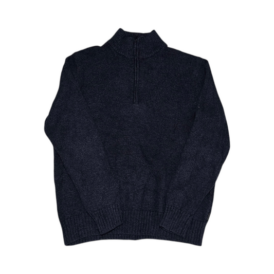 Sueter Cierre Corto Calvin Klein Grande L Gris