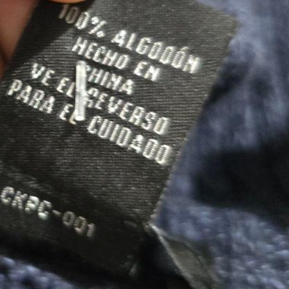 Sueter Cierre Corto Calvin Klein Grande L Gris