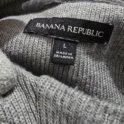Sudadera Banana Republic Grande L Gris