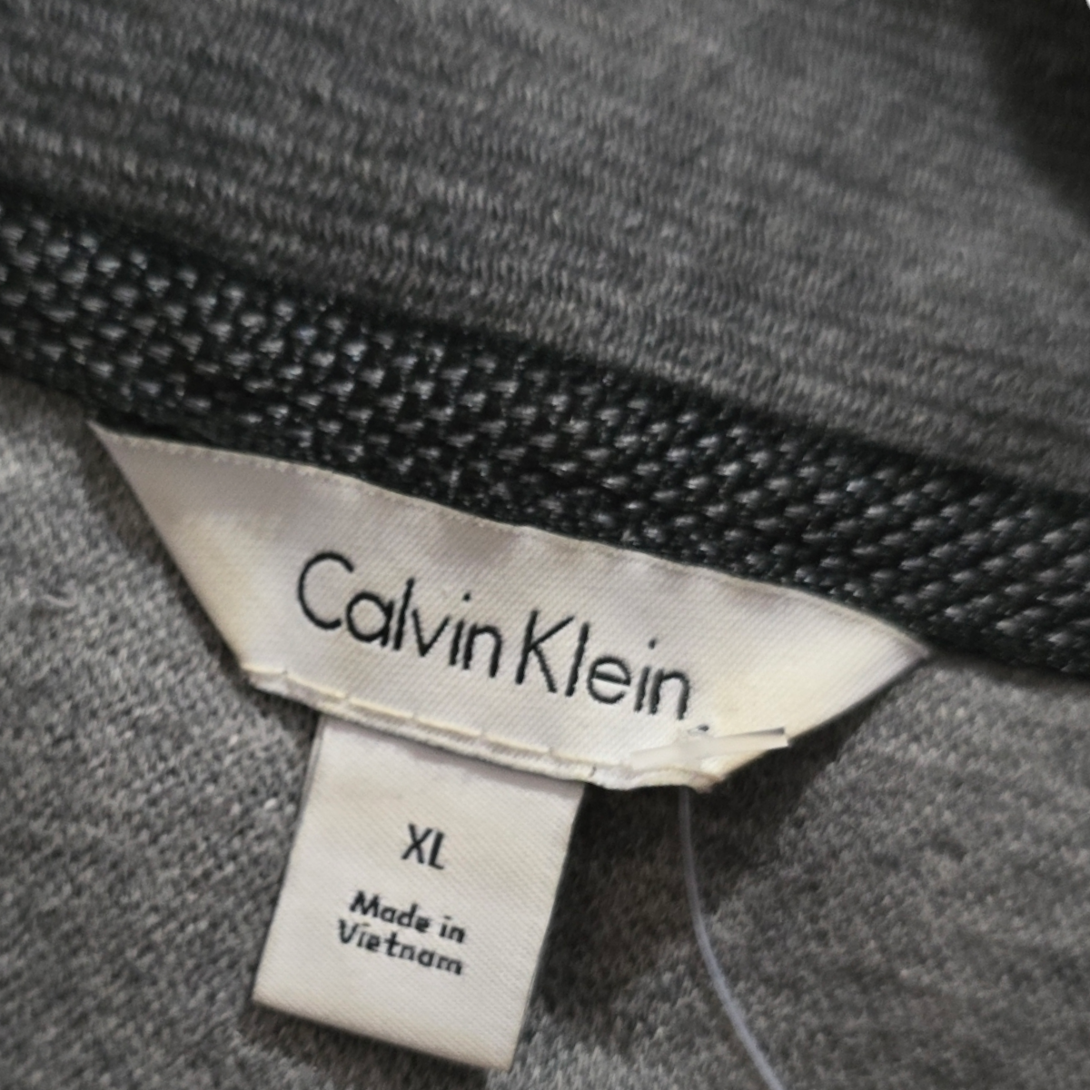 Sudadera Calvin Klein Xgrande Xl Gris