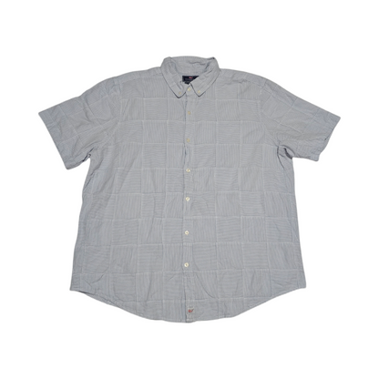 Camisa Manga Corta Vineyard Vines 2xl Azul Claro Slimfit