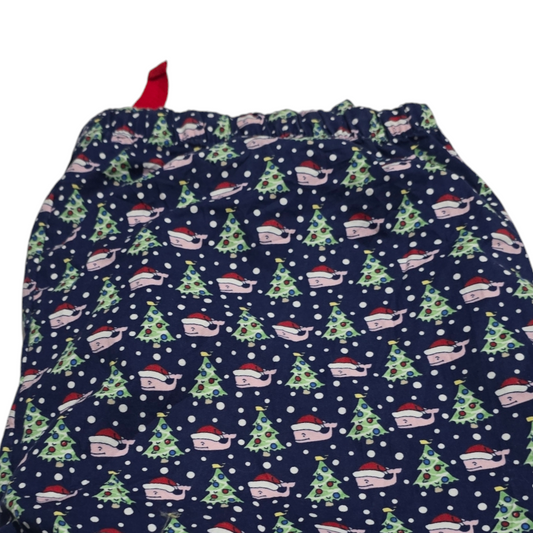 Pijama Vineyard Vines Chico S Azul Navidad