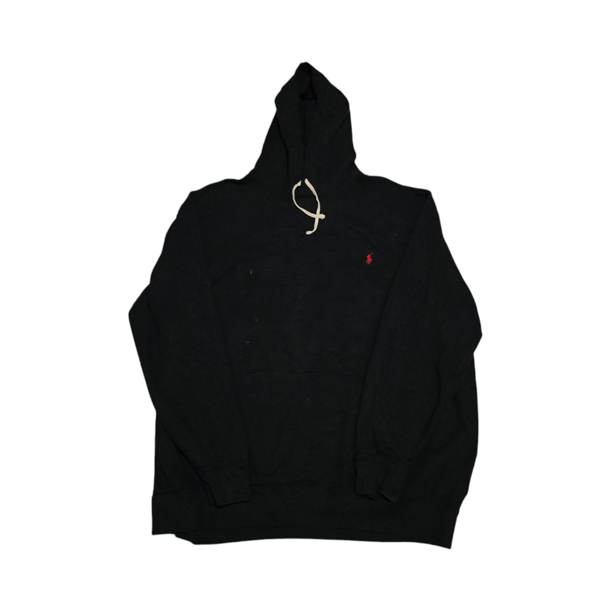 Sudadera Con Gorro Ralph Lauren Xgrande Xl Negro