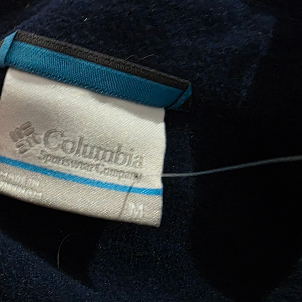Sudadera Con Botones Columbia Mediana M Azul