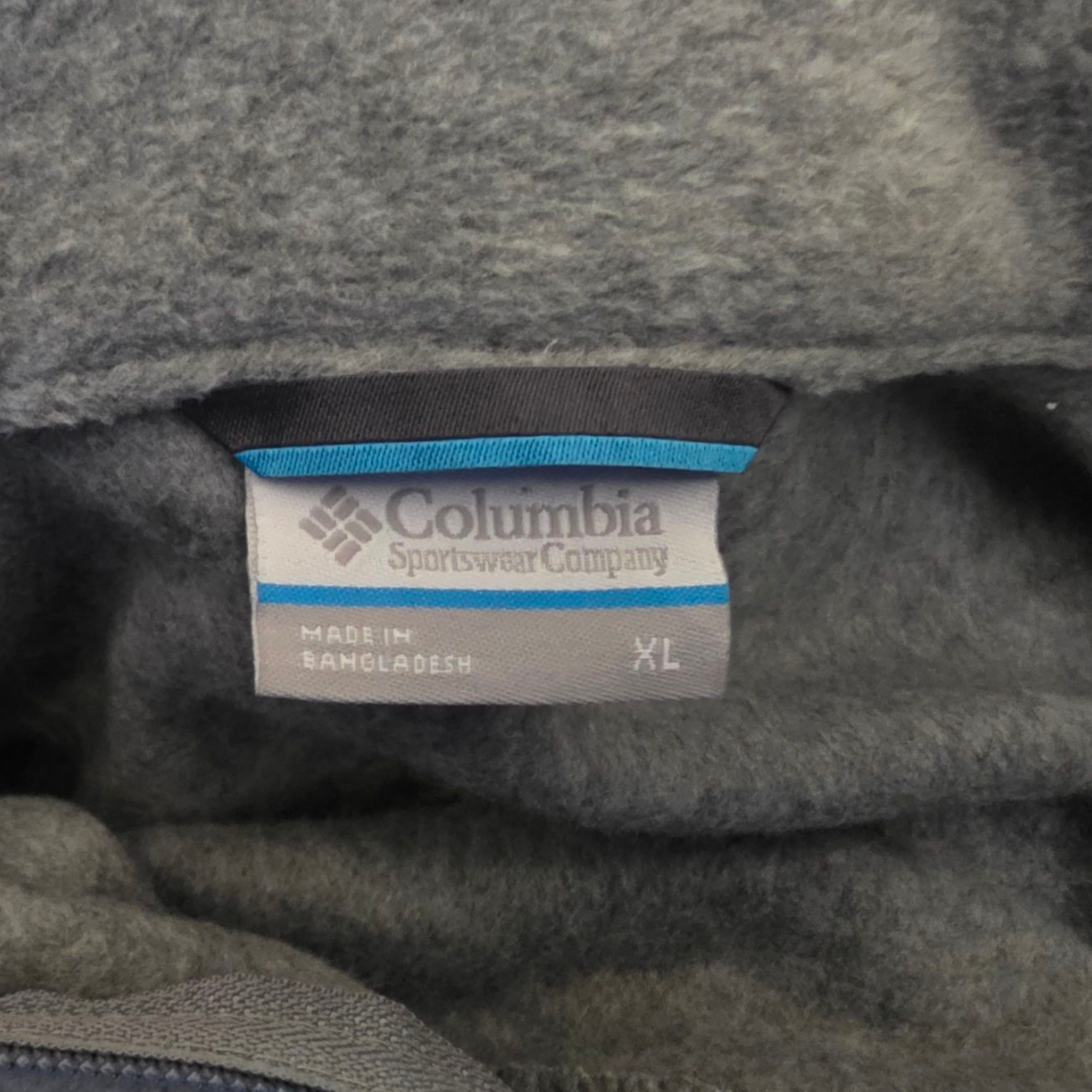 Sudadera Polar Columbia Xgrande Xl Gris