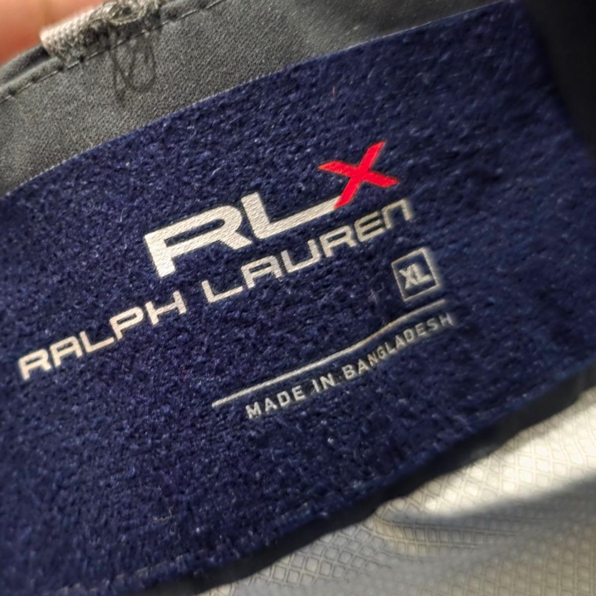 Sudadera Ralph Lauren X Xgrande Xl Gris Azul