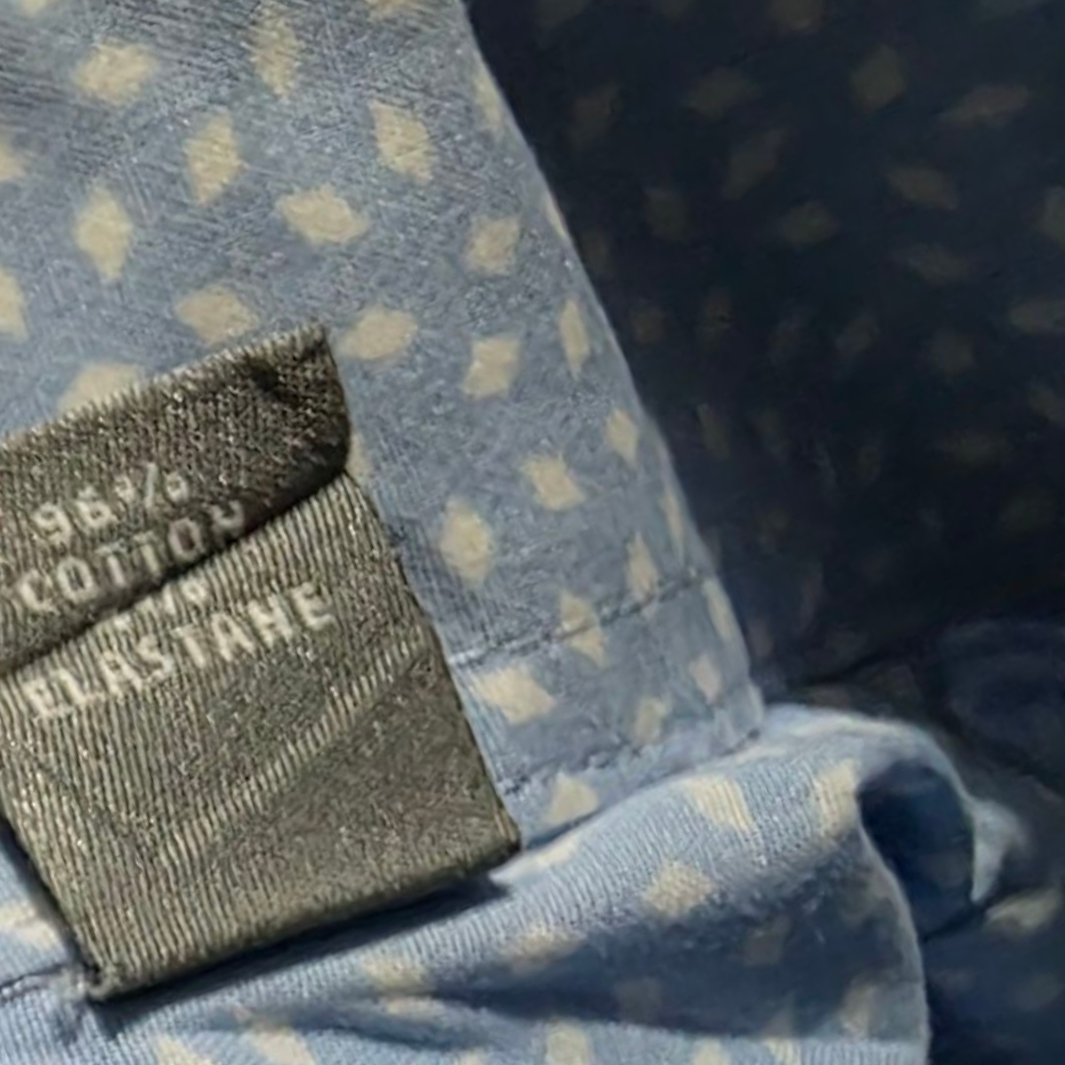 Camisa Michael Kors Grande L 16 1/2 Azul Figuras
