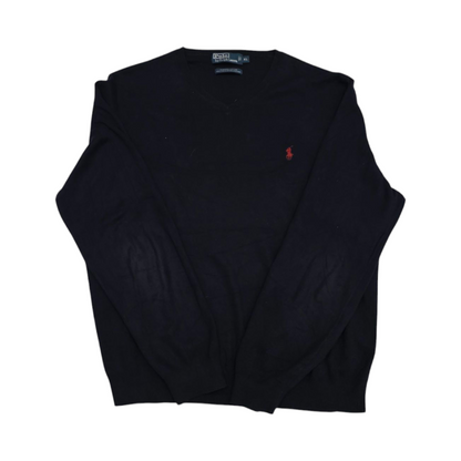Sueter Delgado Ralph Lauren Xgrande Xl Azul Pony Rojo