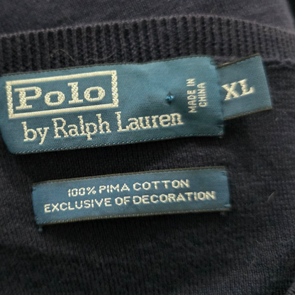 Sueter Delgado Ralph Lauren Xgrande Xl Azul Pony Rojo