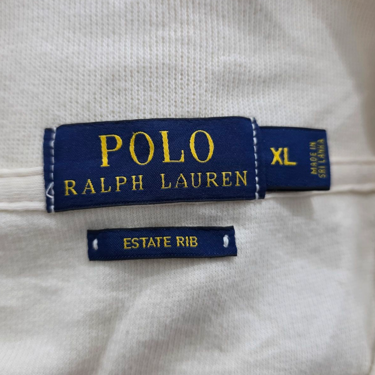Sueter Ralph Lauren Xgrande Xl Beige Pony Colores Estate Rib