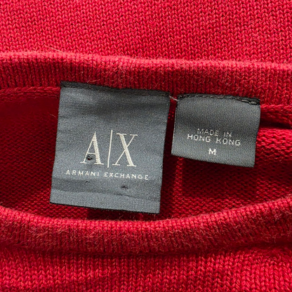Sueter Armani Exchange Mediano M Rojo