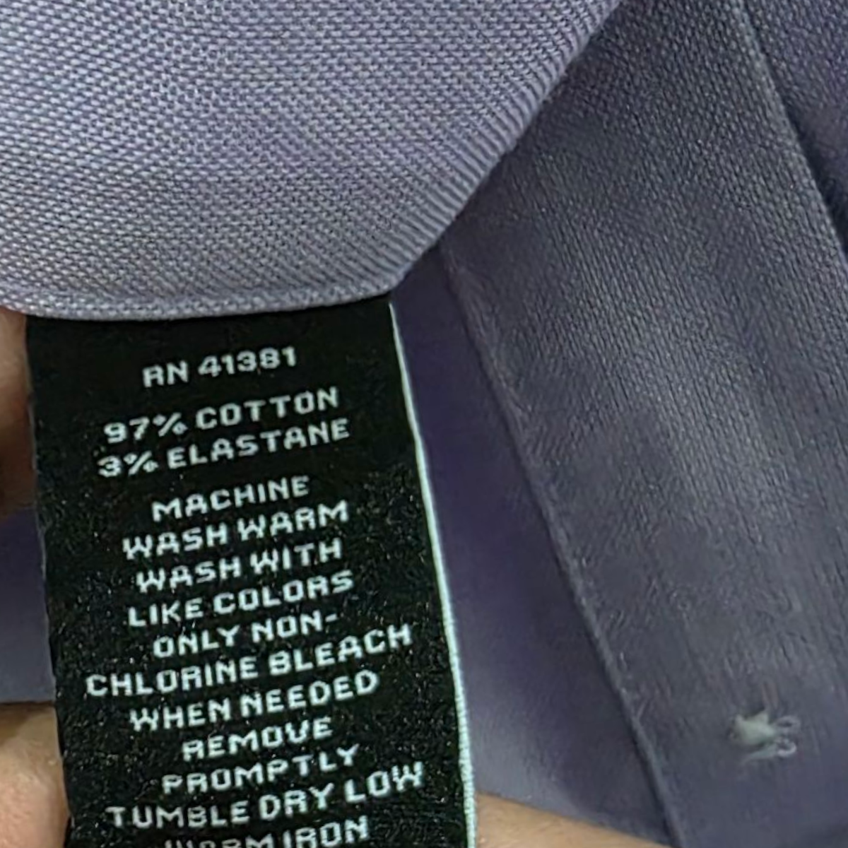 Camisa Ralph Lauren Slim Fit Mediana M Lila