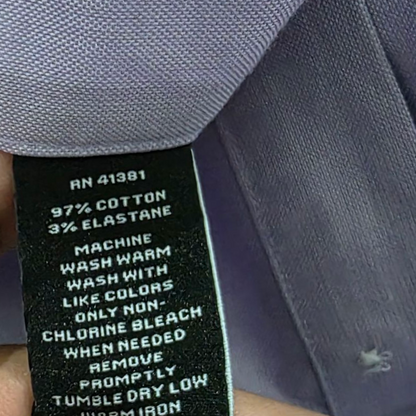 Camisa Ralph Lauren Slim Fit Mediana M Lila