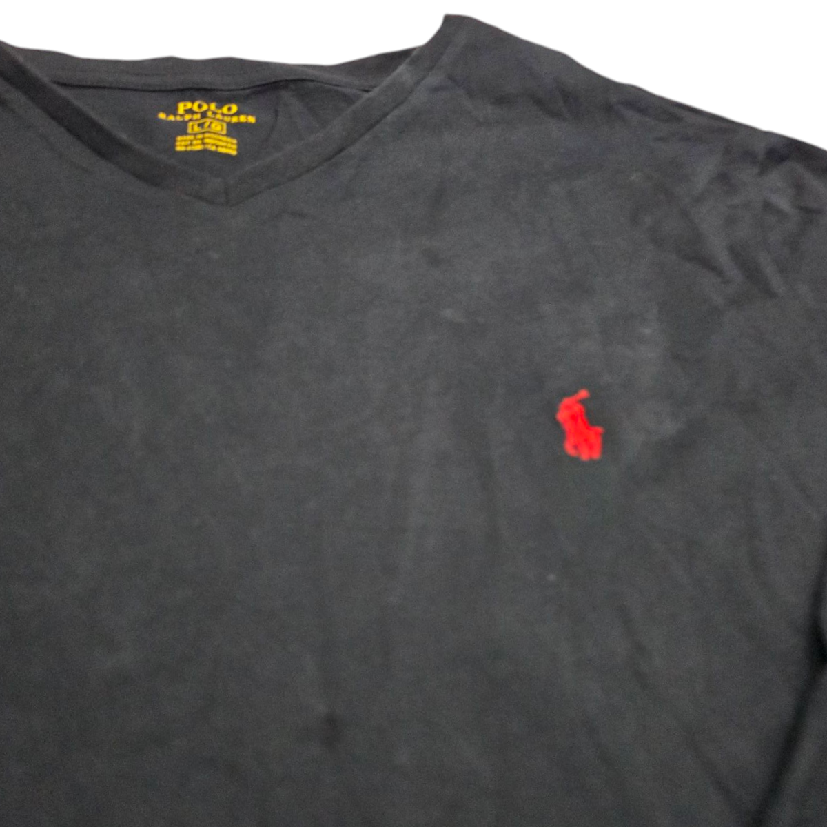 Playera Manga Larga Ralph Lauren Grande L Negro