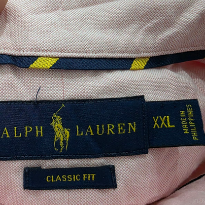 Camisa Classic Fit Ralph Lauren Xxl Rosa