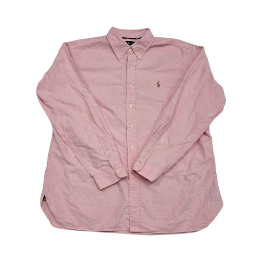 Camisa Classic Fit Ralph Lauren Xxl Rosa