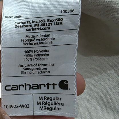 Sudadera Relaxed Fit Carhartt Mediana M 8-10 Beige Cafe