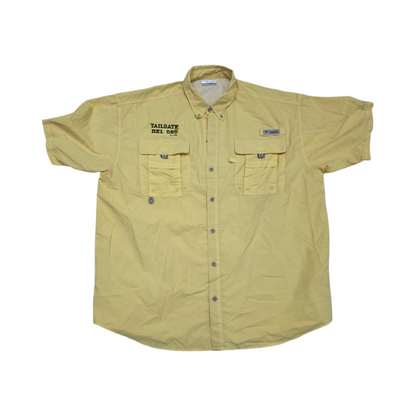 Camisa Manga Corta Columbia Xgrande Xl Amarillo