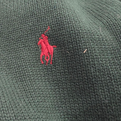 Sueter Ralph Lauren Xgrande Xl Verde Pony Rojo