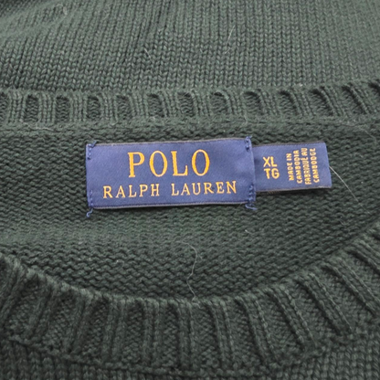 Sueter Ralph Lauren Xgrande Xl Verde Pony Rojo