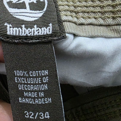 Pantalon Recto Bota Timberland 32x34 Cafe Claro