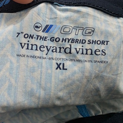 Short Vineyard Vines Xgrande Xl Azul Acero