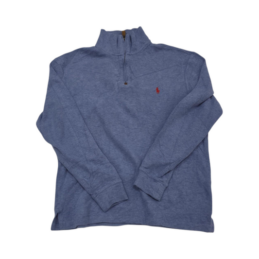 Sueter Medio Cierre Ralph Lauren Mediana M Azul