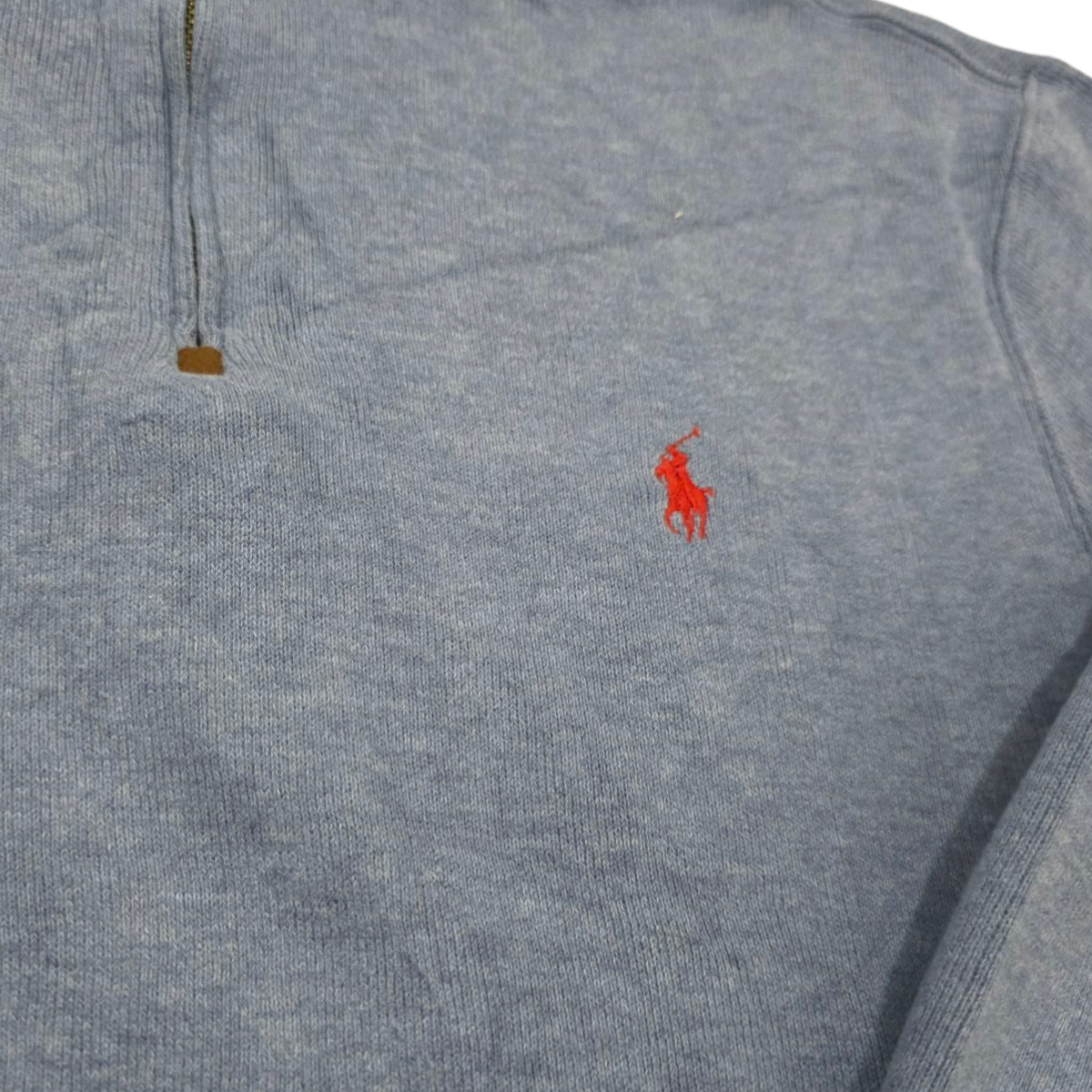 Sueter Medio Cierre Ralph Lauren Mediana M Azul