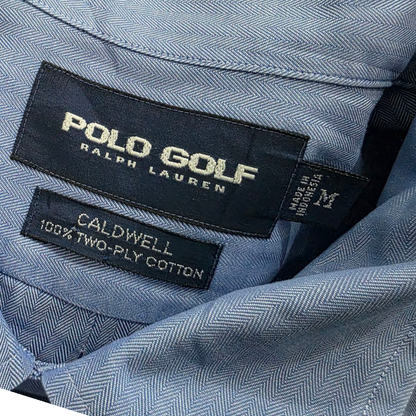 Camisa Polo Golf Manga Corta Ralph Lauren Mediana M Azul