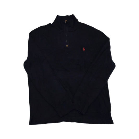 Sueter Ralph Lauren Grande L Azul Pony Rojo